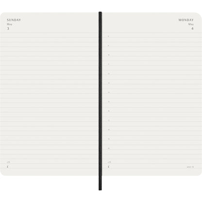 Moleskine Diary 12 Month Daily SC Large Black 2026