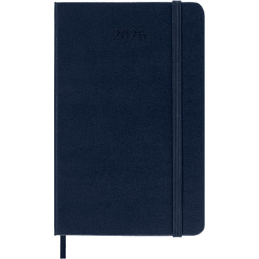 Moleskine Diary 12 Month Daily HC Pocket Sapphire Blue 2026