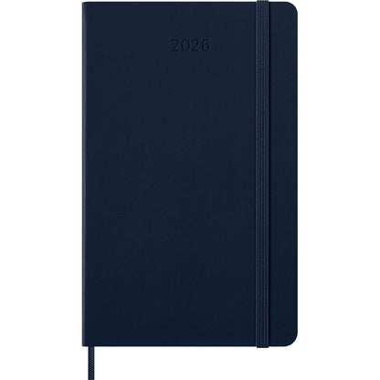 Moleskine Diary 12 Month Daily HC Large Sapphire Blue 2026