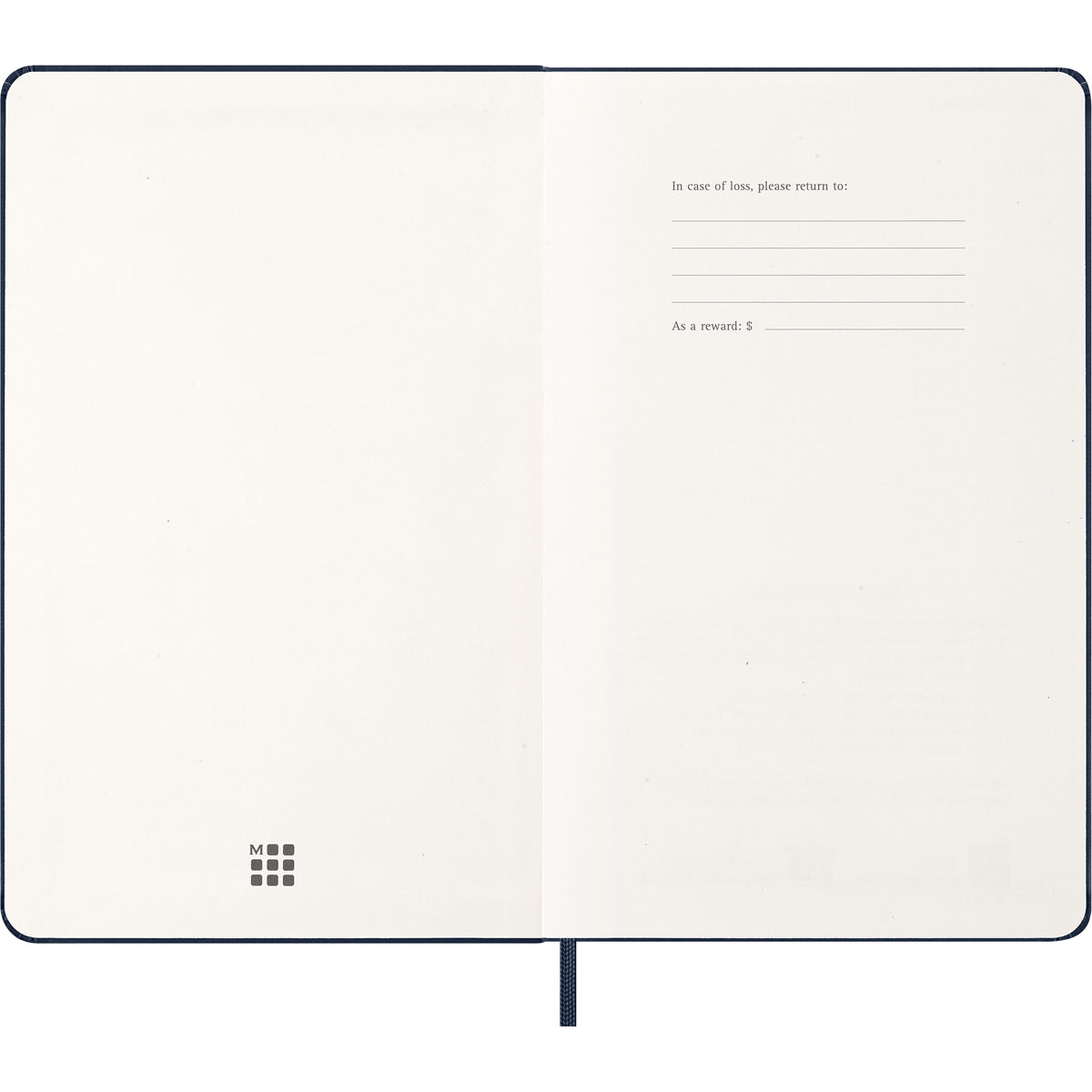 Moleskine Diary 12 Month Daily HC Large Sapphire Blue 2026