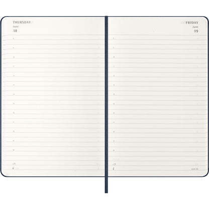 Moleskine Diary 12 Month Daily HC Large Sapphire Blue 2026