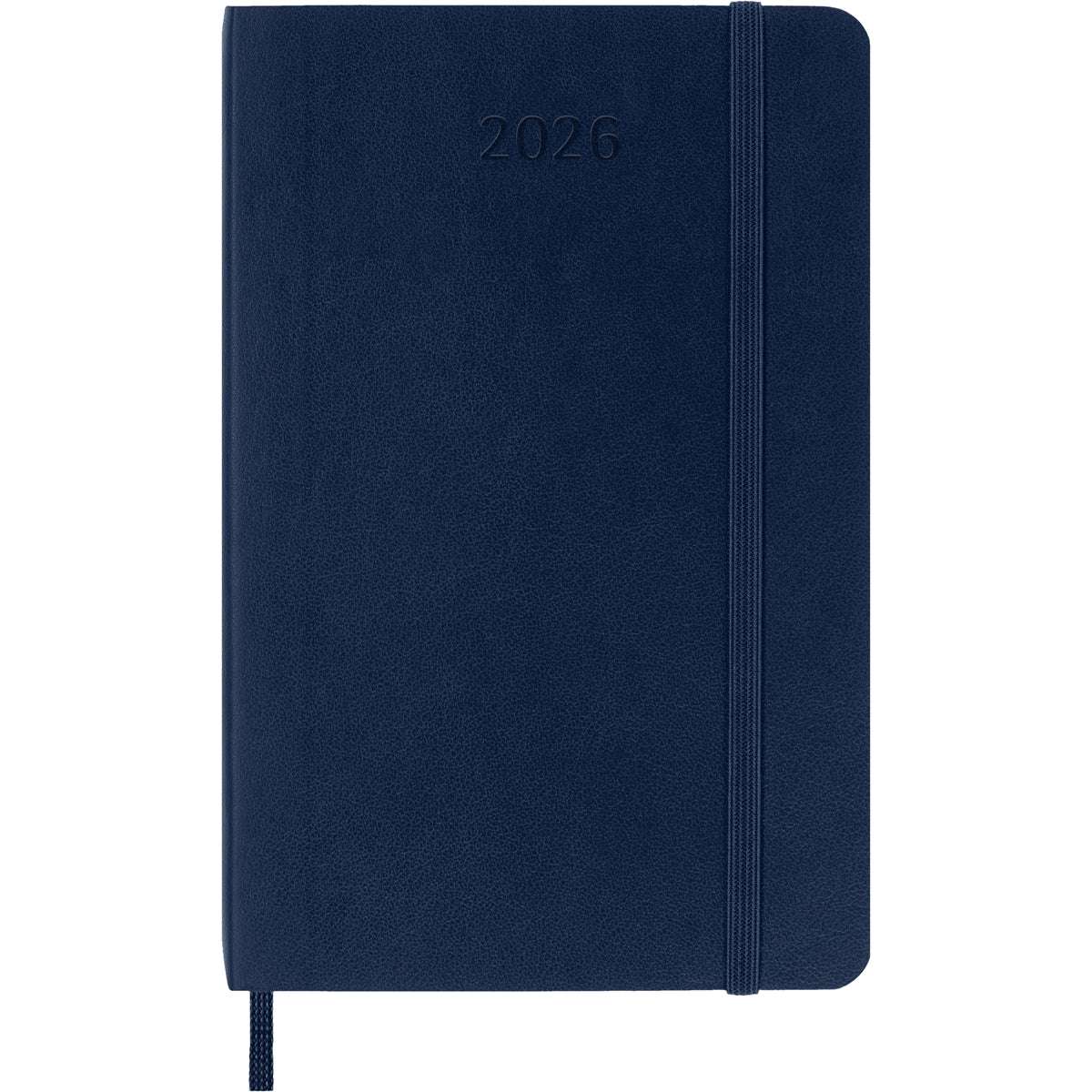 Moleskine Diary 12 Month Daily SC Pocket Sapphire Blue 2026