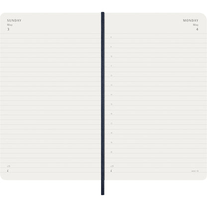 Moleskine Diary 12 Month Daily SC Large Sapphire Blue 2026
