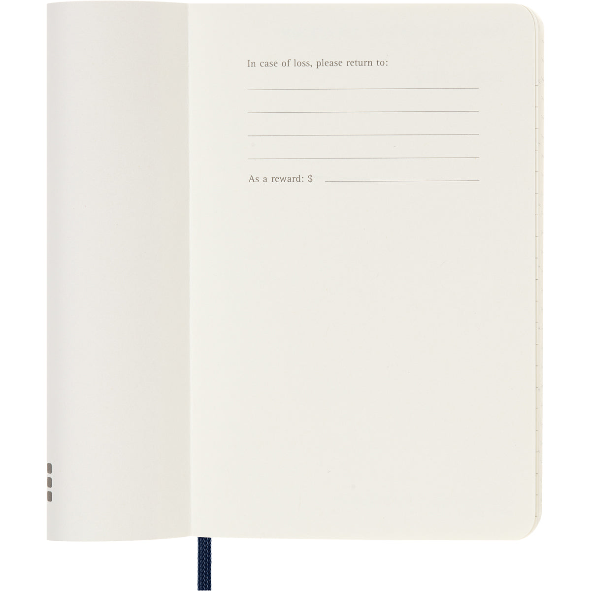 Moleskine Diary 12 Month Weekly + Notes SC Pocket Sapphire Blue 2026