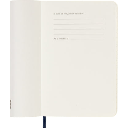 Moleskine Diary 12 Month Weekly + Notes SC Pocket Sapphire Blue 2026