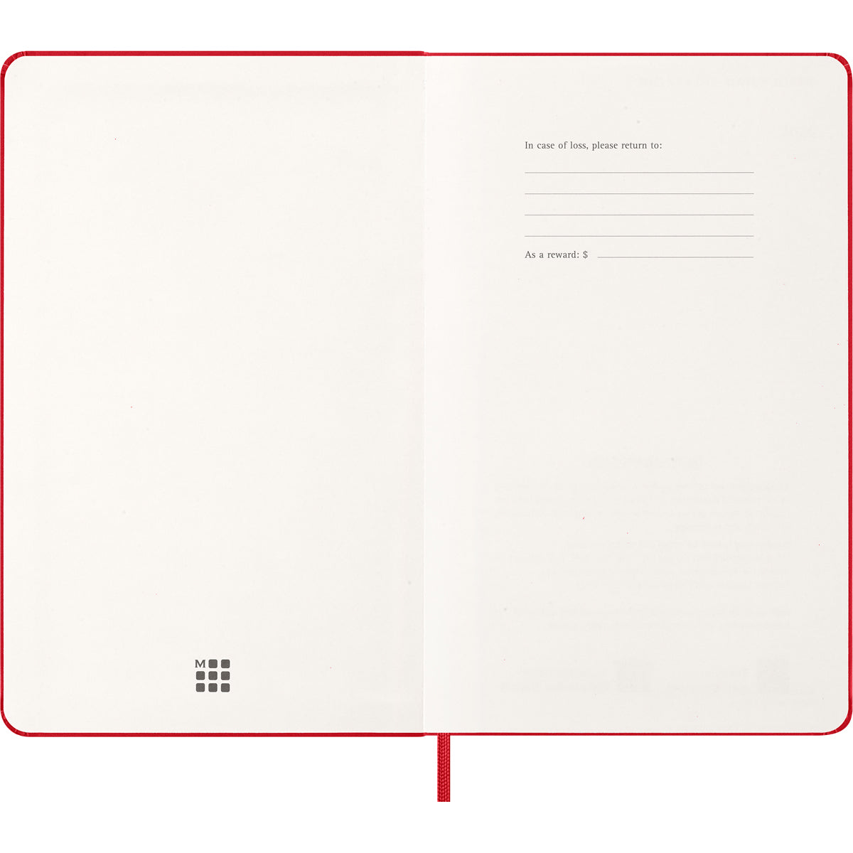 Moleskine Diary 12 Month Daily HC Large Scarlet Red 2026
