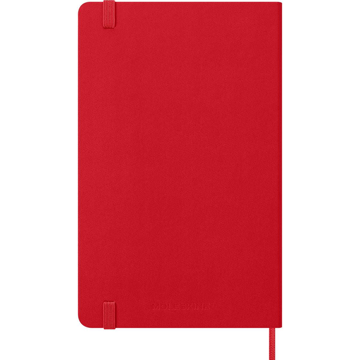 Moleskine Diary 12 Month Weekly + Notes HC Large Scarlet Red 2026
