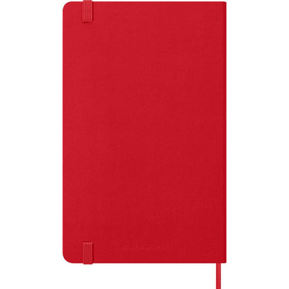 Moleskine Diary 12 Month Weekly + Notes HC Large Scarlet Red 2026