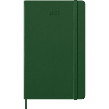Moleskine Diary 12 Month Weekly + Notes HC Large Myrtle Green 2026