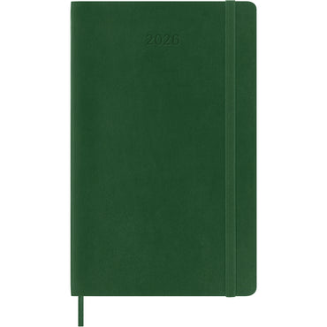 Moleskine Diary 12 Month Daily SC Large Myrtle Green 2026