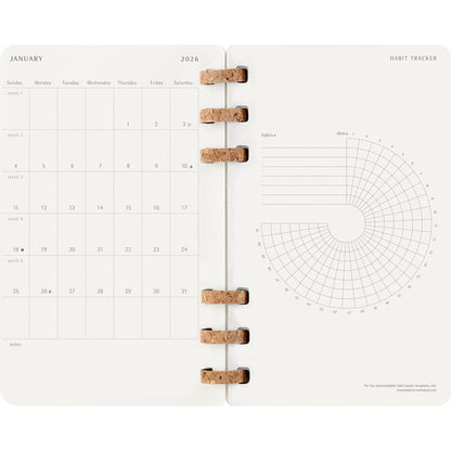 Moleskine 12 Month Spiral Planner SC Large Black 2026