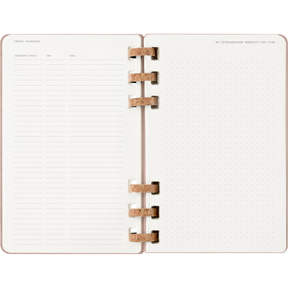 Moleskine 12 Month Spiral Planner HC Large Almond 2026