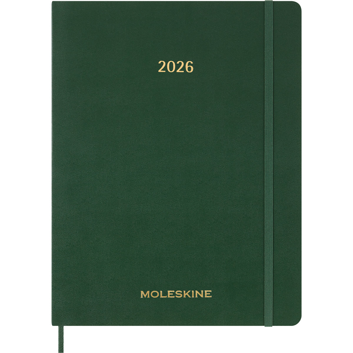 Moleskine 13 Month Essential Planner SC Weekly Vertical XXL Myrtle Green 2026