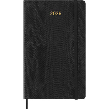 Moleskine Diary 12 Month Weekly + Notes HC Large Precious & Ethical Mamba Black 2026