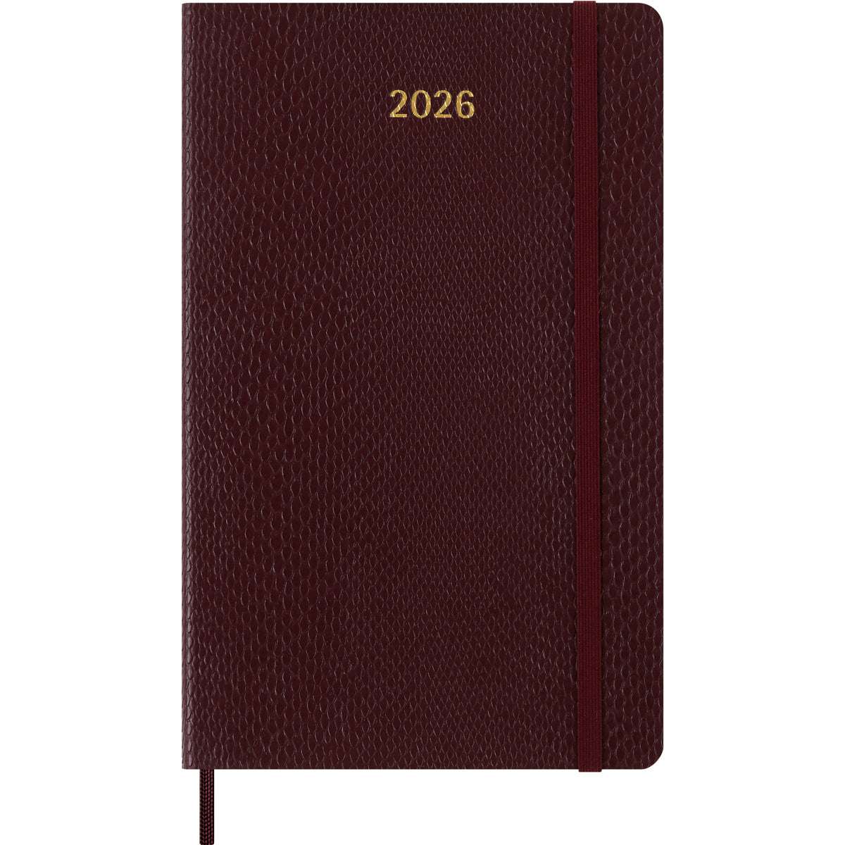 Moleskine Diary 12 Month Weekly + Notes HC Large Precious & Ethical Mamba Bordeaux 2026