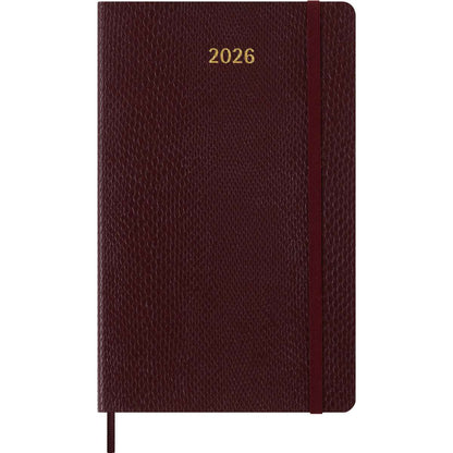 Moleskine Diary 12 Month Weekly + Notes HC Large Precious & Ethical Mamba Bordeaux 2026