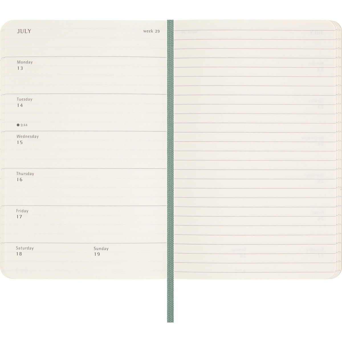 Moleskine Diary 12 Month Weekly + Notes HC Large Snoopy Tomorrow Orange 2026