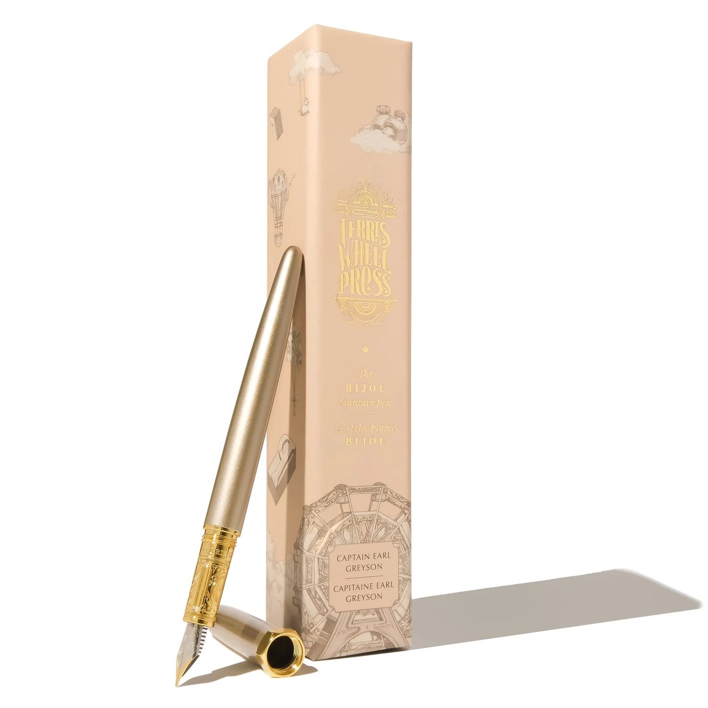 Ferris Wheel Press Captain Earl Greyson Bijou Fountain Pens