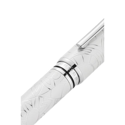 Cross Coventry Zodiac YOT Snake 2025 Pearl White Lac with Chrome Appts (M) Nib F/Pen