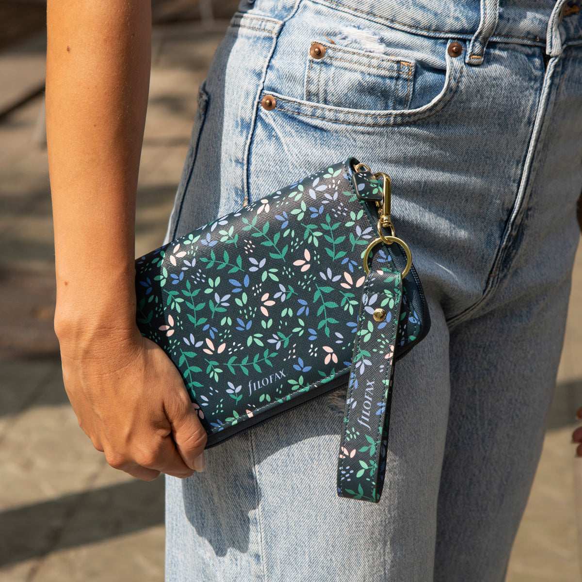 Filofax Organiser Compact Zip Personal Garden