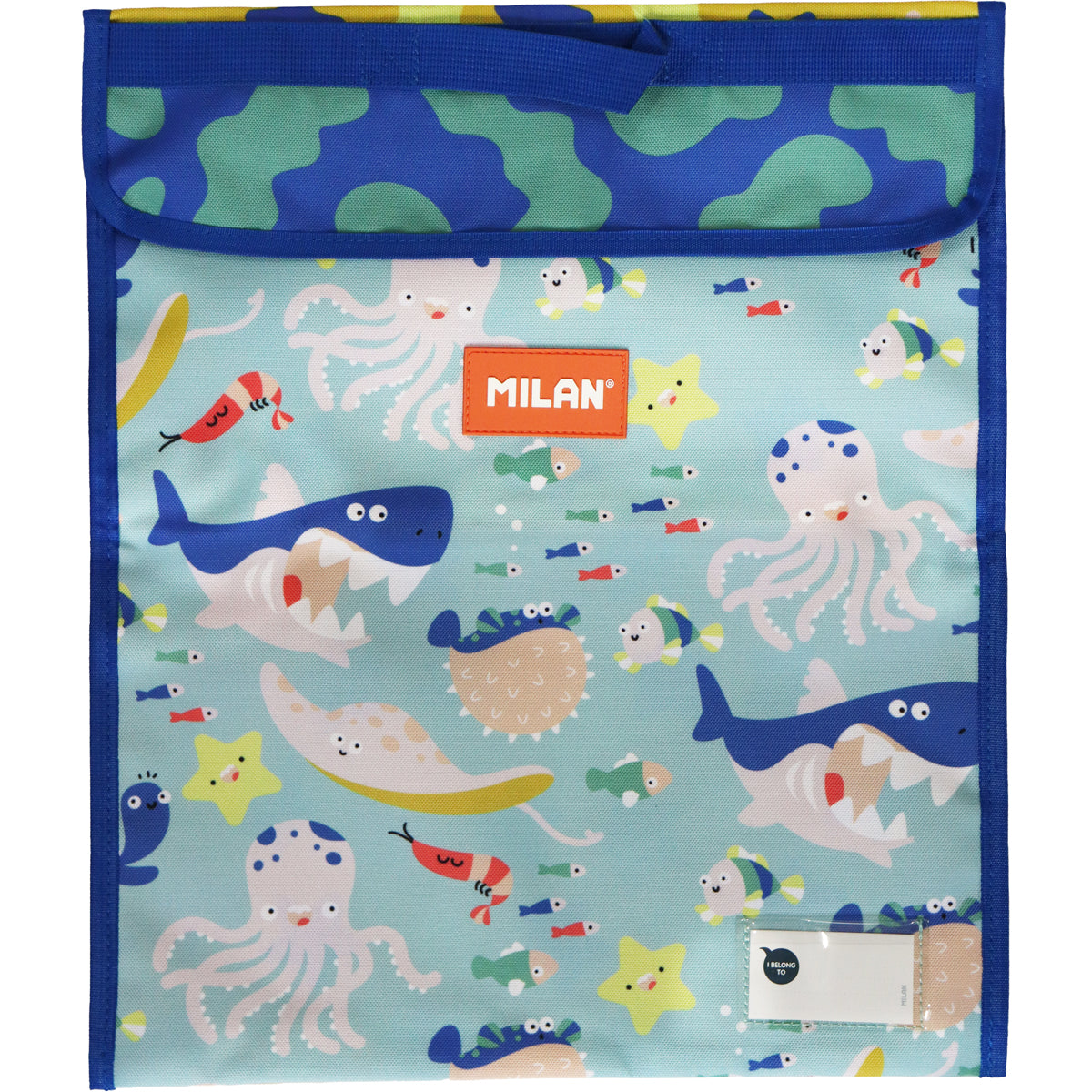 Milan Extra Large 370 x 450mm Homework Bags Sealife