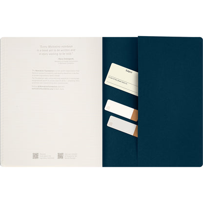 Moleskine Cahier Journal Student XXL Ruled Indigo Blue