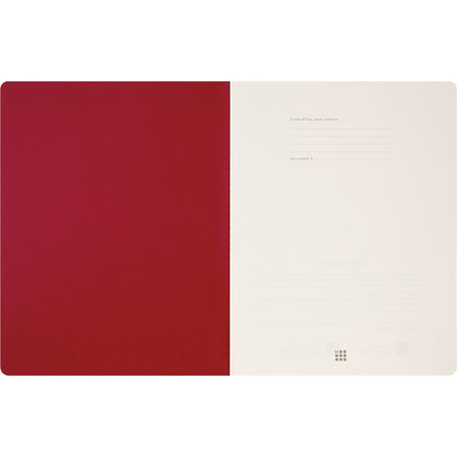 Moleskine Cahier Journal Student XXL Plain Red