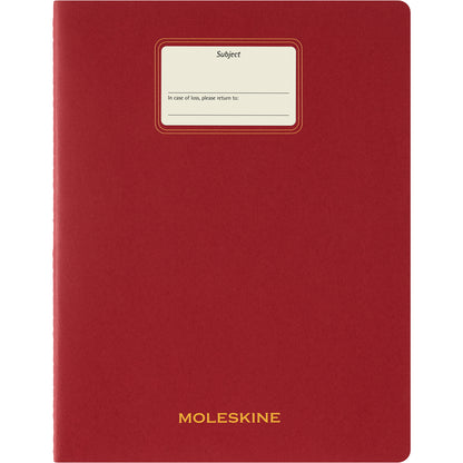 Moleskine Cahier Journal Student XXL Plain Red