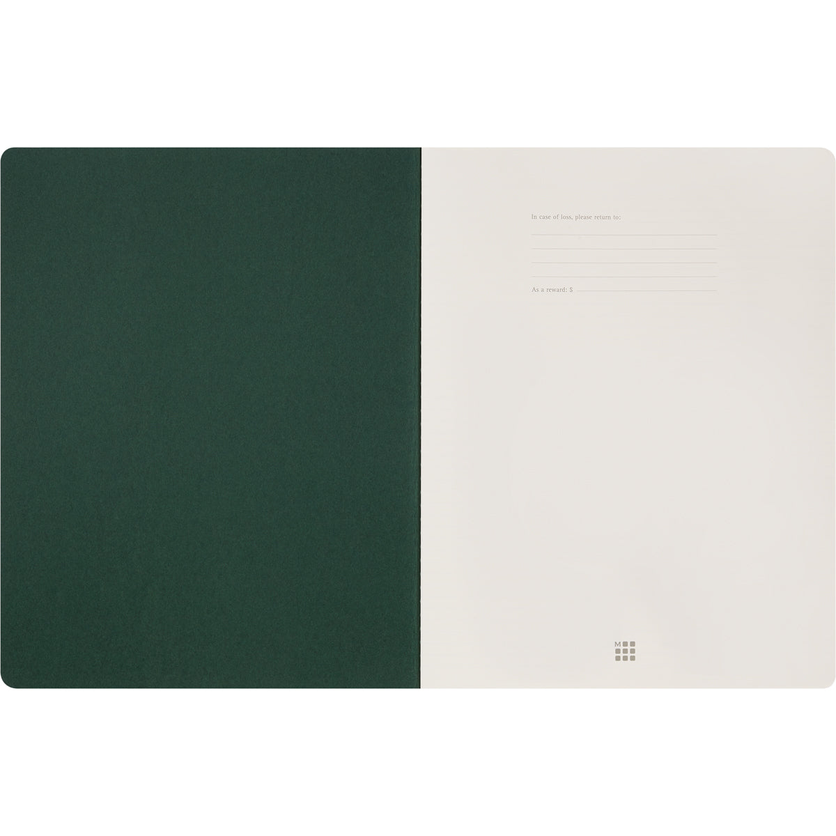 Moleskine Cahier Journal Student XXL Plain Myrtle Green