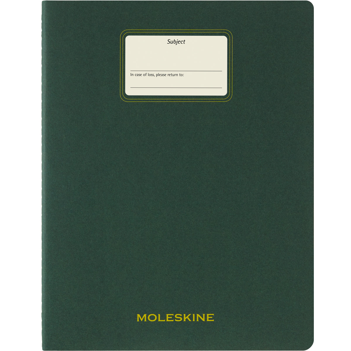 Moleskine Cahier Journal Student XXL Plain Myrtle Green
