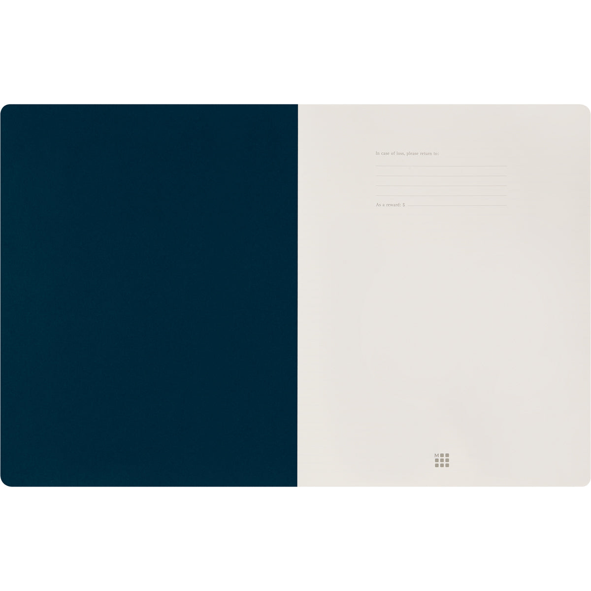 Moleskine Cahier Journal Student XXL Plain Indigo Blue