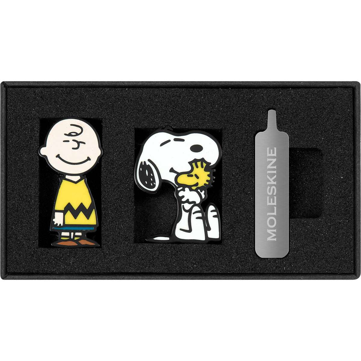 Moleskine LE Pins Peanuts (Set 2) Snoopy and Charlie