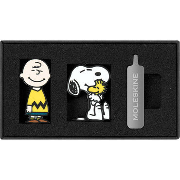 Moleskine LE Pins Peanuts (Set 2) Snoopy and Charlie