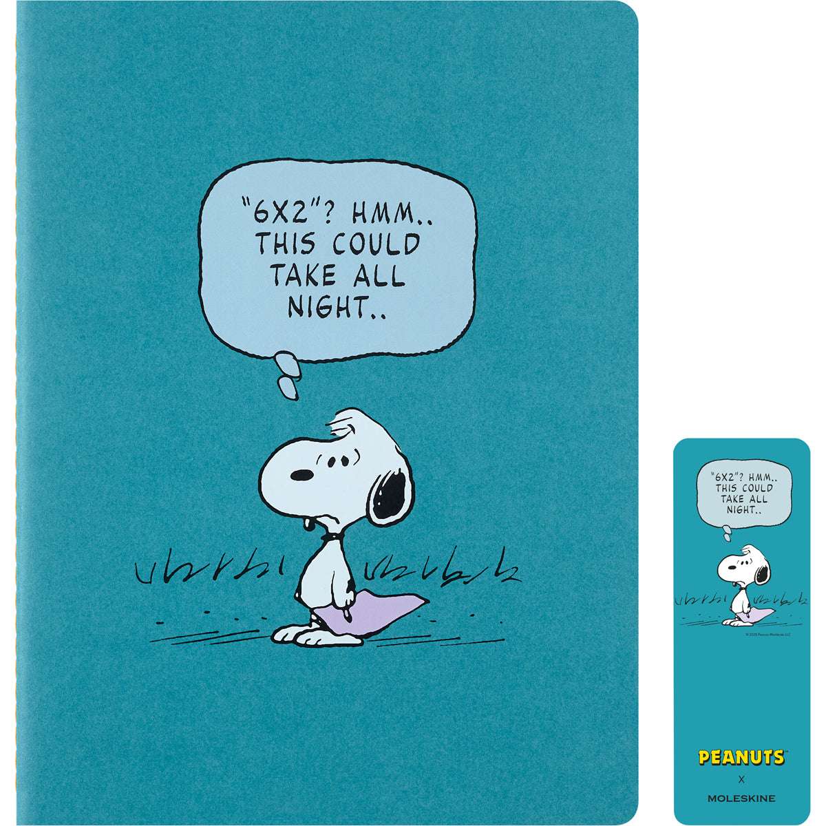Moleskine LE Cahier Journals Peanuts XL Asst. Ruled  Pk 3