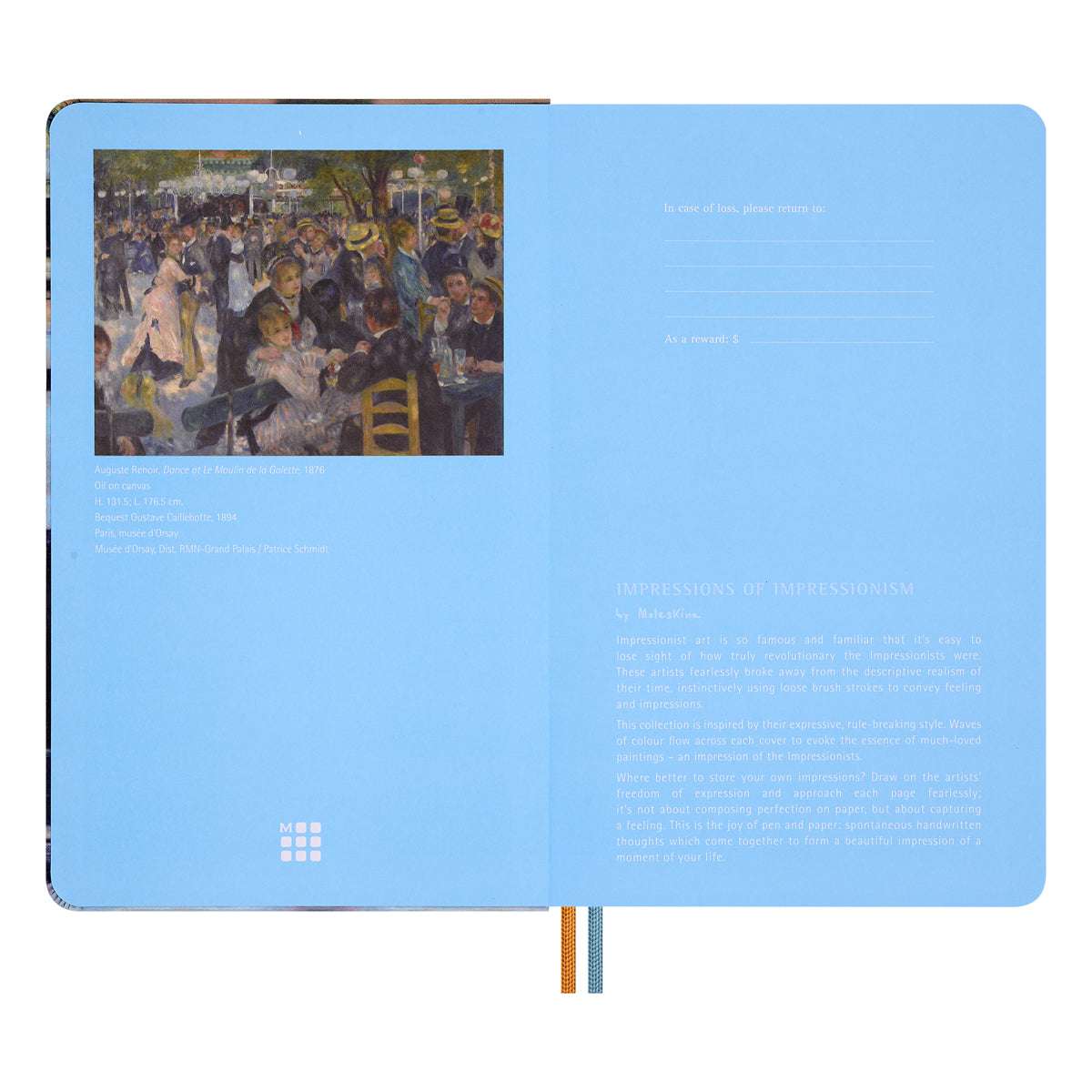 Moleskine LE Impressionism Large Ruled Hard Cover Notebook