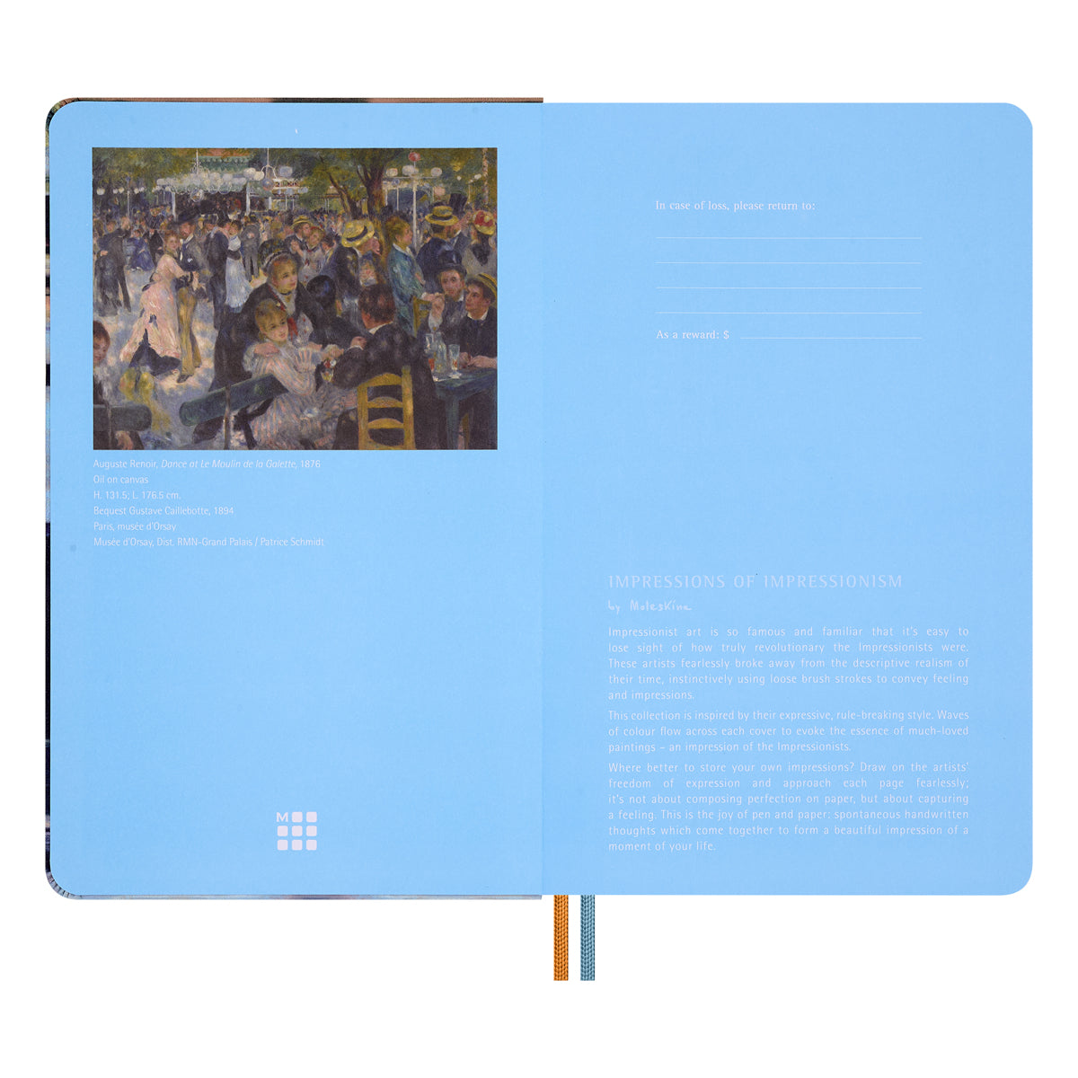 Moleskine LE Impressionism Large Ruled Hard Cover Notebook Gift Set