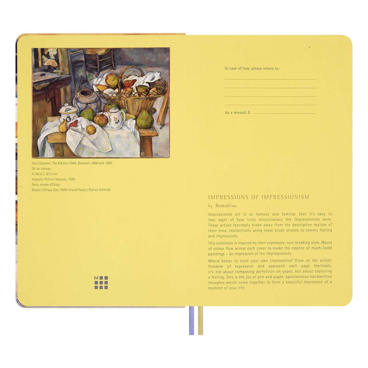 Moleskine LE Impressionism Large Undated Planner