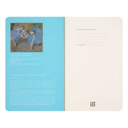 Moleskine LE Impressionism Large Plain Cahier Set