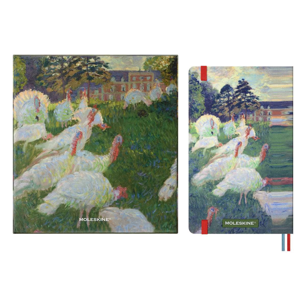 Moleskine LE Impressionism Large Notebook and Pencils Gift Set