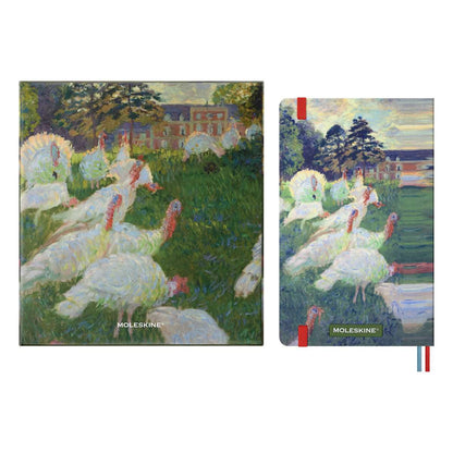 Moleskine LE Impressionism Large Notebook and Pencils Gift Set