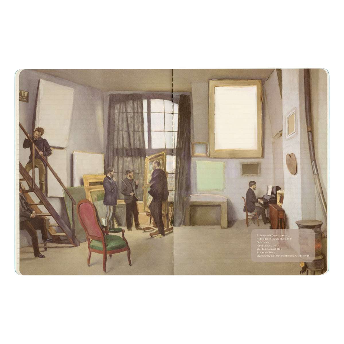 Moleskine LE Impressionism XL Ruled Cahier