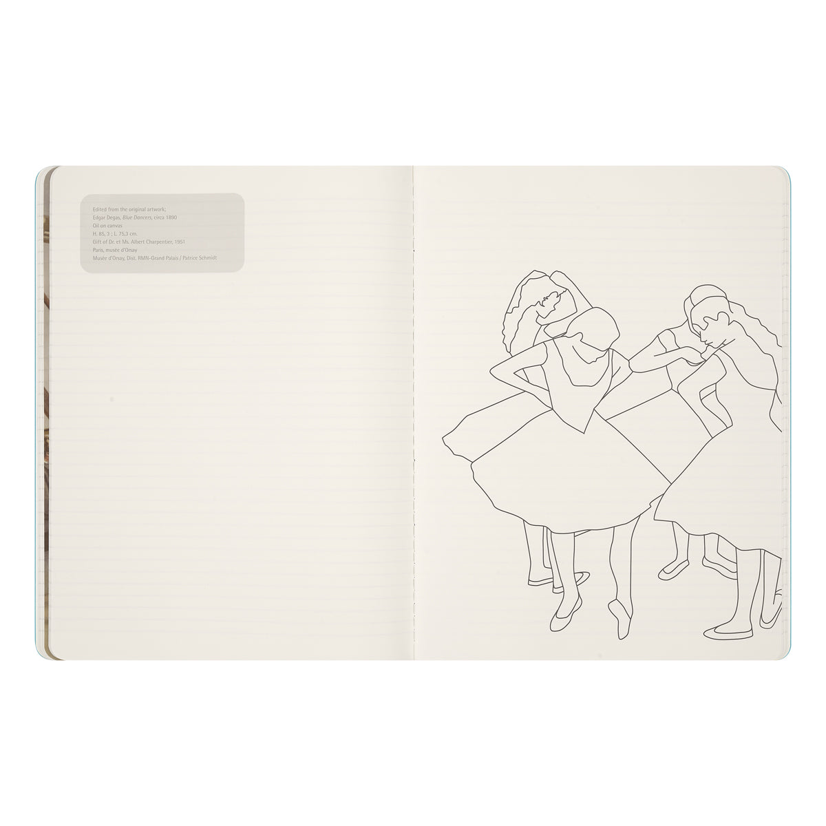 Moleskine LE Impressionism XL Ruled Cahier