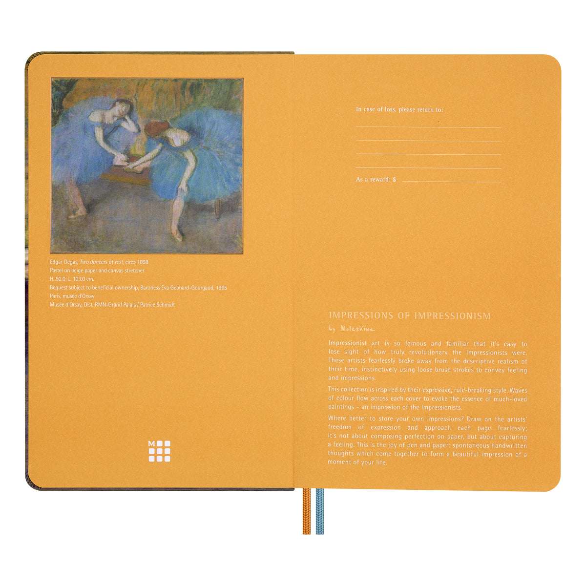 Moleskine LE Impressionism Notebooks and Art Gift Set