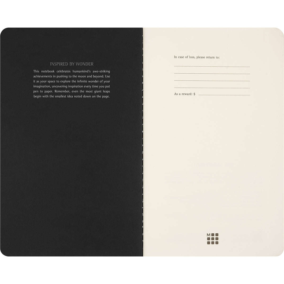 Moleskine LE NASA Cahier Set 2 Plain
