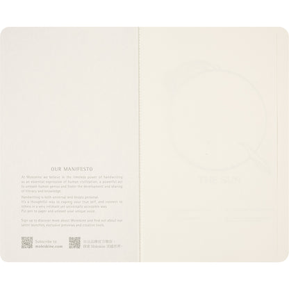 Moleskine LE NASA Large Volant Journal Plain Glow in the Dark