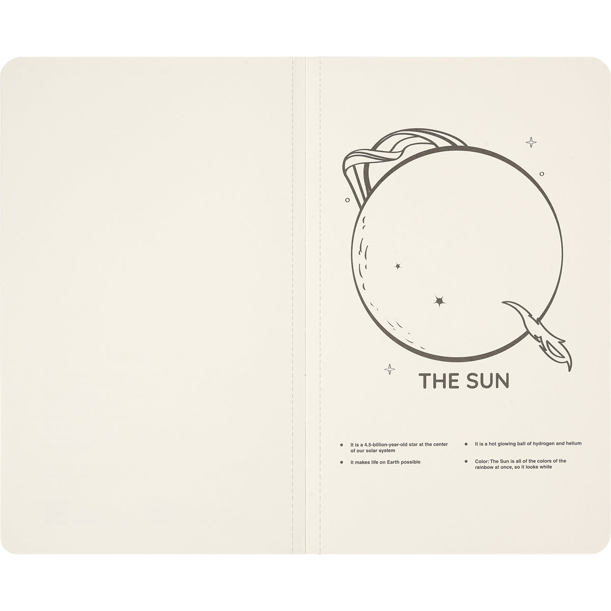 Moleskine LE NASA Large Volant Journal Plain Glow in the Dark