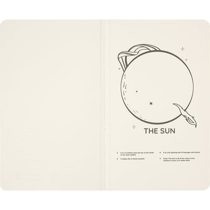 Moleskine LE NASA Large Volant Journal Plain Glow in the Dark