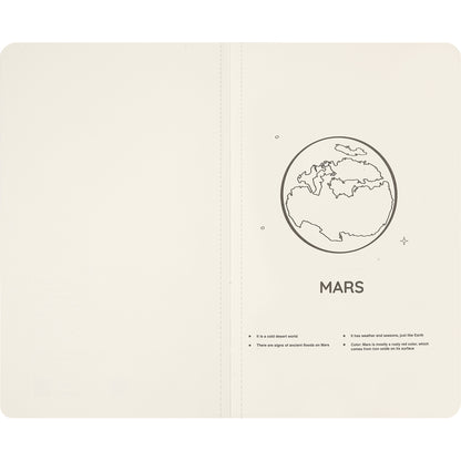 Moleskine LE NASA Large Volant Journal Plain Glow in the Dark