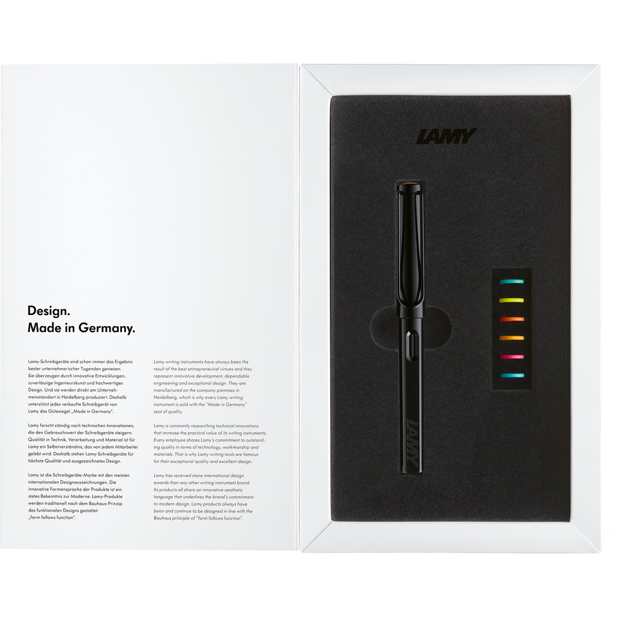 Lamy Safari LE Fountain Pen All Black
