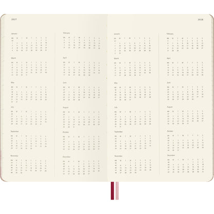 Moleskine LE Sakura 2026/2027 18M Weekly Planner Large